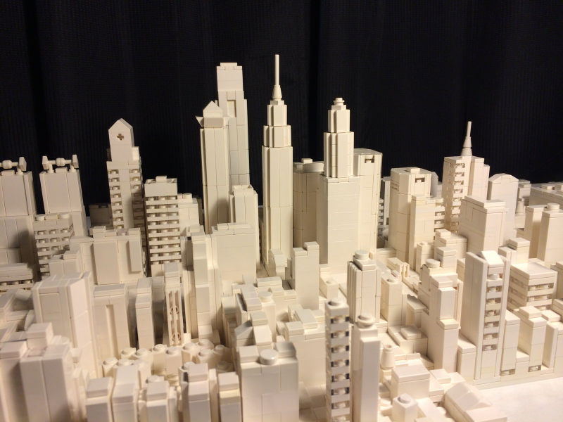 Illustration for article titled Philadelphia Made Out Of 20,000 Lego
